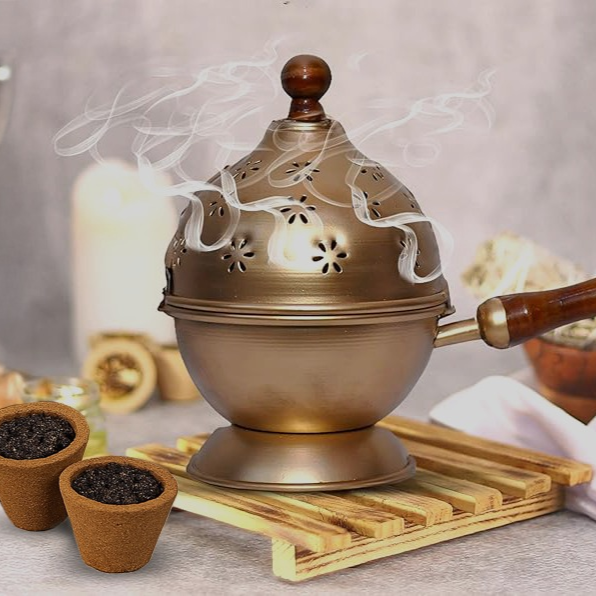 Dhoop Dani with 2 Sambrani Cups